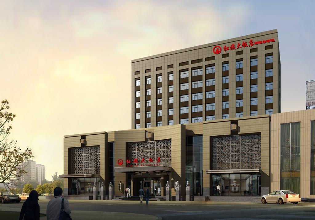 Datong Hongqi Grand Hotel Exterior foto